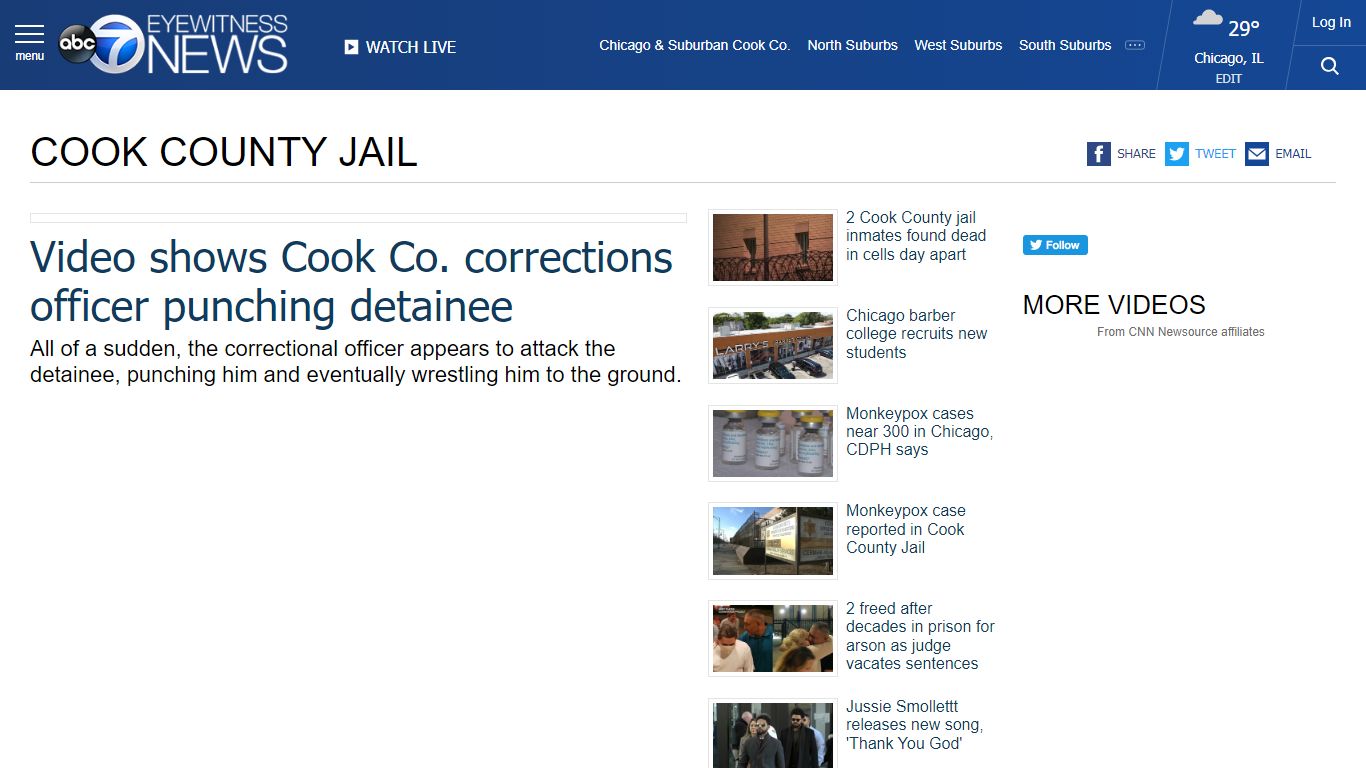 Cook County Jail - ABC7 Chicago